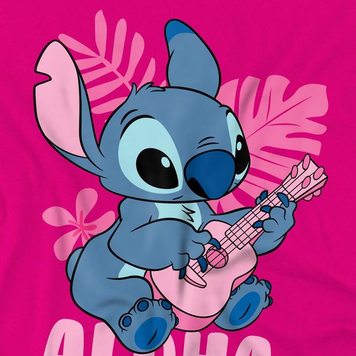 Produktbild Lilo & Stitch Palm Beach Aloha TShirt Mädchen (128)
