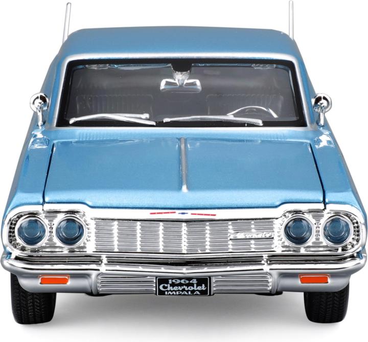 Produktbild Maisto Chevrolet Impala 1964 1/24 blau