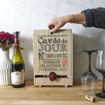 Actual product image Cook Concept wooden wine dispenser 5l, 2-fold assorted