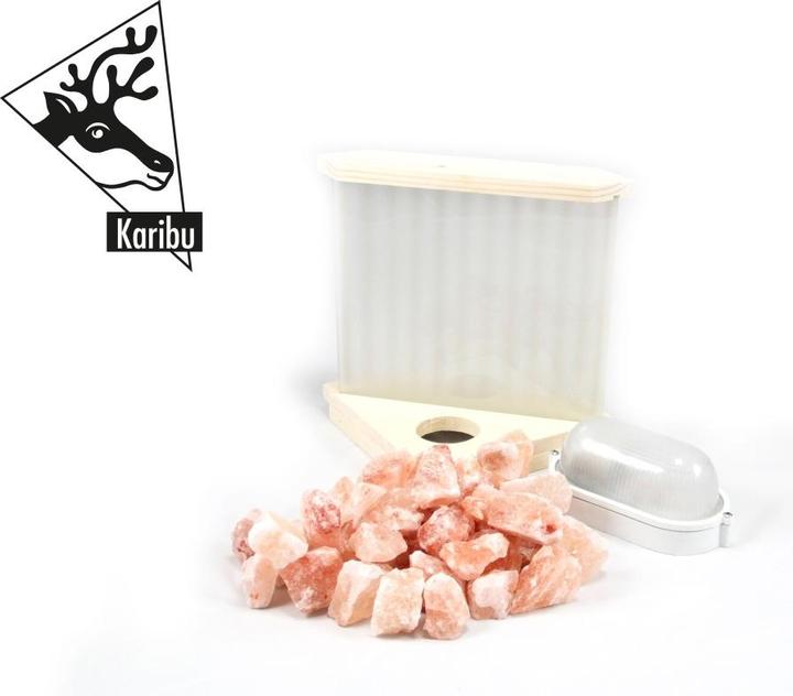 Actual product image Karibu Salt crystal light