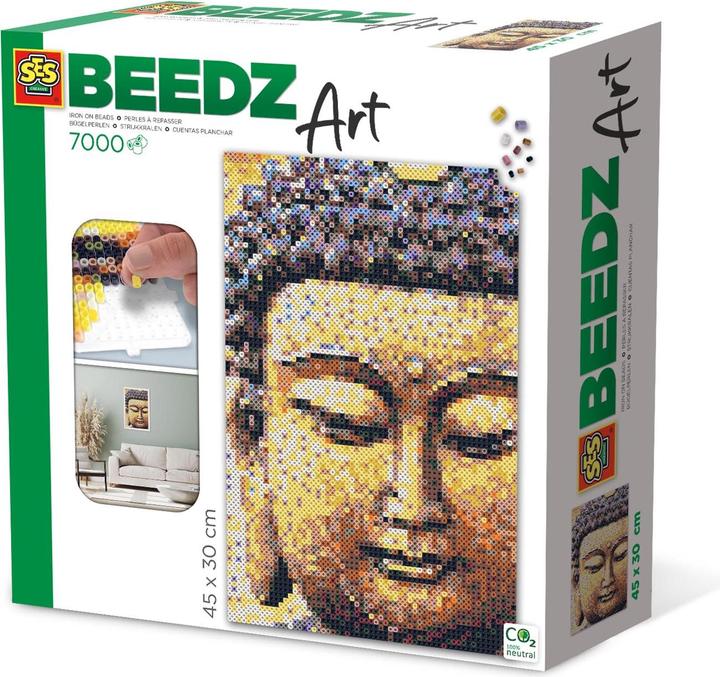 Ses Beedz art - Buddha 7000