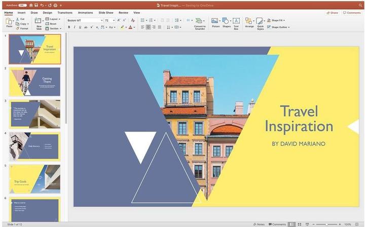 Produktbild Microsoft 365 Family (6 User, 12 Monate)