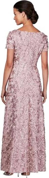 Immagine prodotto Alex Evenings Abito da Sera Ricamato con Sovrapposizione di Pizzo (XL)