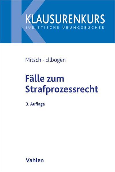 Actual product image Fälle zum Strafprozessrecht (German, Klaus Elbow, Wolfgang Mitsch, 2024)
