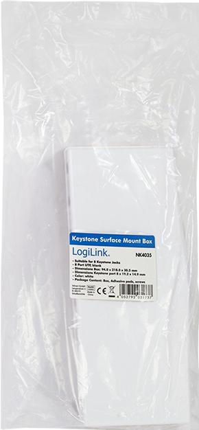 Actual product image LogiLink Surface-mounted empty housing