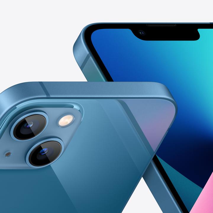 Image du produit Apple iPhone 13 mini (128 Go, Bleu, 5.40", SIM + eSIM, 12 Mpx, 5G)