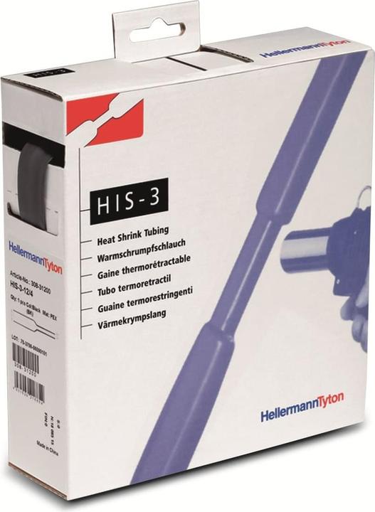 Actual product image HellermannTyton Heat shrink tubing without adhesive S (1 x)
