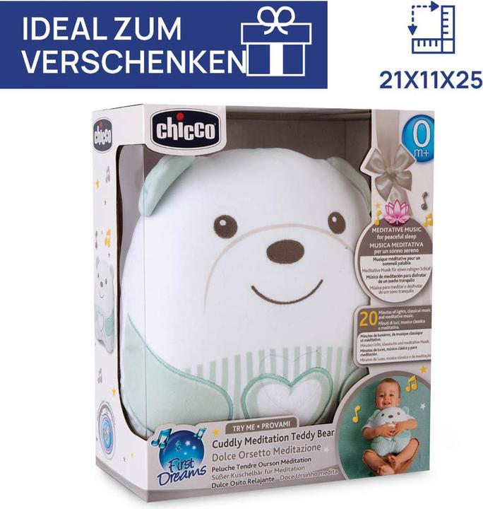 Productafbeelding Chicco Cuddly Meditation Teddy Bear Neutral