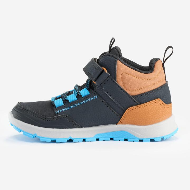 Produktbild Quechua Wanderschuhe Kinder Grösse 28–34 halbhoch Klettverschluss - NH500 grau (33)