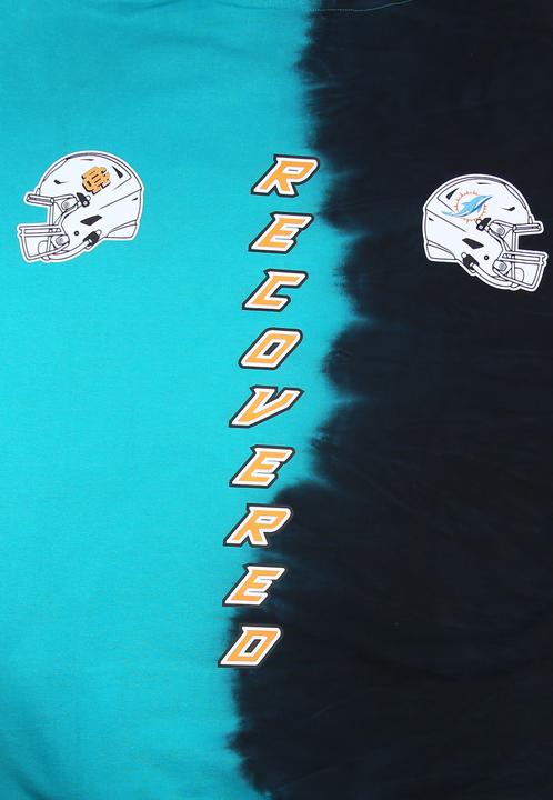 Actual product image Recovered Re:covered Fleece Hoody - INK DYE Miami Dolphins (XL)