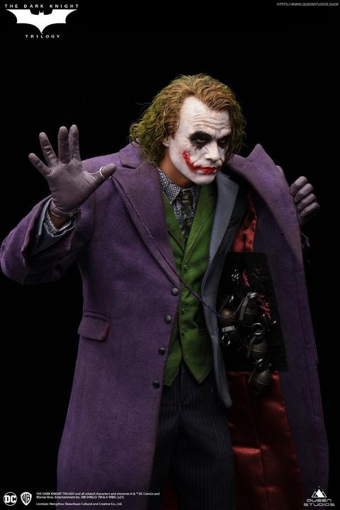 Produktbild Queen Studios The Dark Knight statuette 1/4 Heath Ledger Joker Regular Edition 52 cm