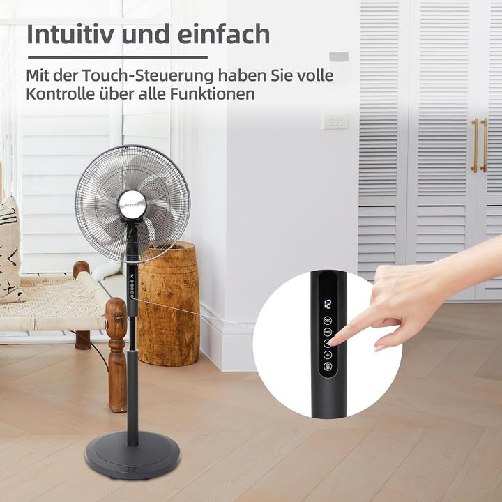 Produktbild Be Cool Energieeffizienter 45cm Standventilator (55 dB)