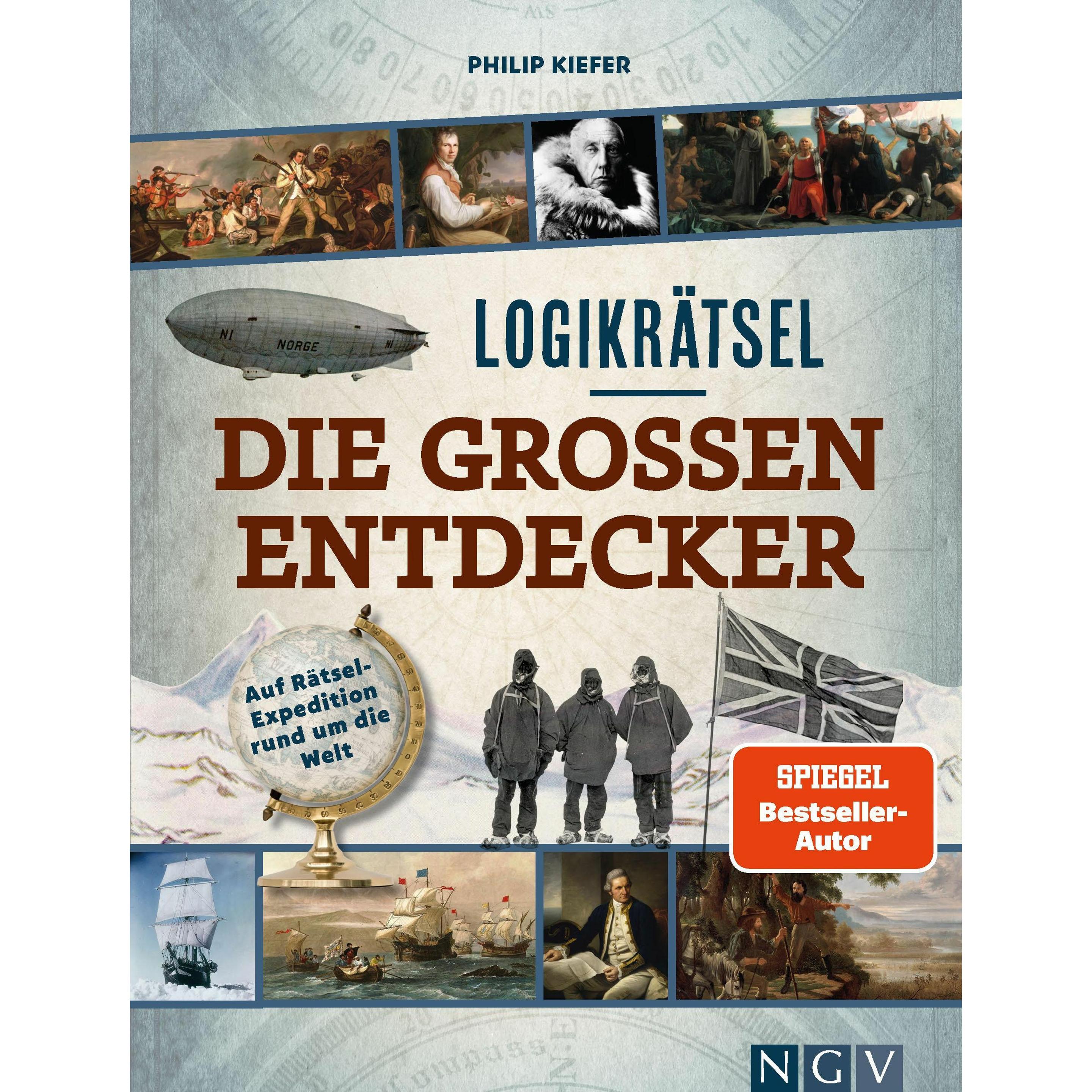 Logikrätsel Die grossen Entdecker, Ratgeber von Philip Kiefer