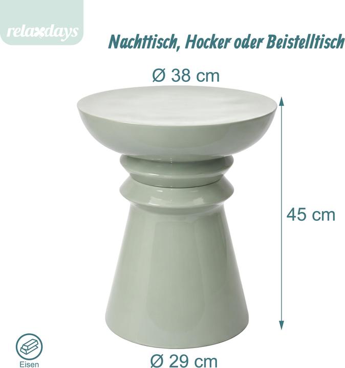 Image du produit Relaxdays Table d'appoint Tab.