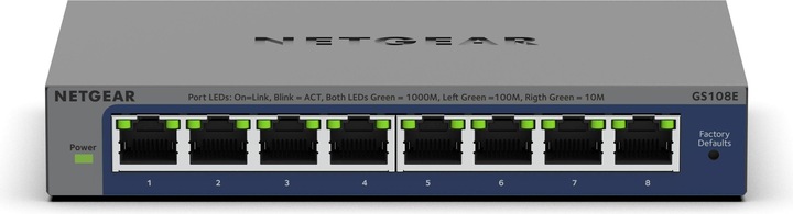 Immagine prodotto Netgear GS108E (8 Porti)