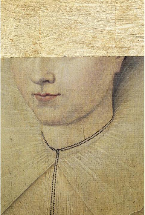 Produktbild Kare Design Ölbild Frame Incognito Lady 100x80cm (80 x 100 cm)