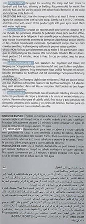 Produktbild Pharmaceris H Stimuclaris Shampoo Stimulierung des Haarwachstums und Anti -DandRuff 250 ml (250 ml, Flüssiges Shampoo)