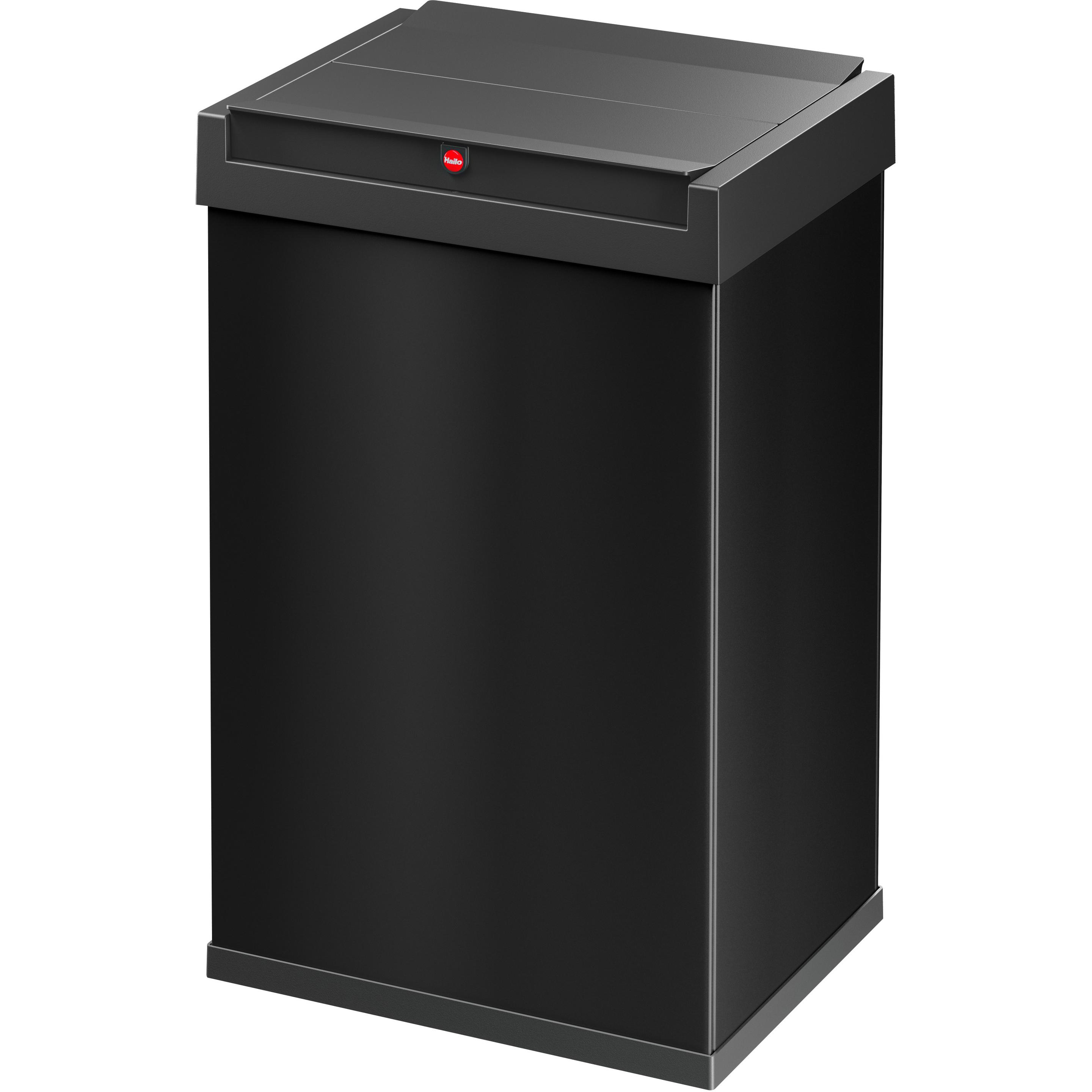 Hailo Big-Box Swing, Abfalleimer, Schwarz
