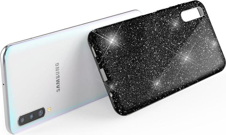 Actual product image Nalia Glitter cover (Samsung Galaxy A50)