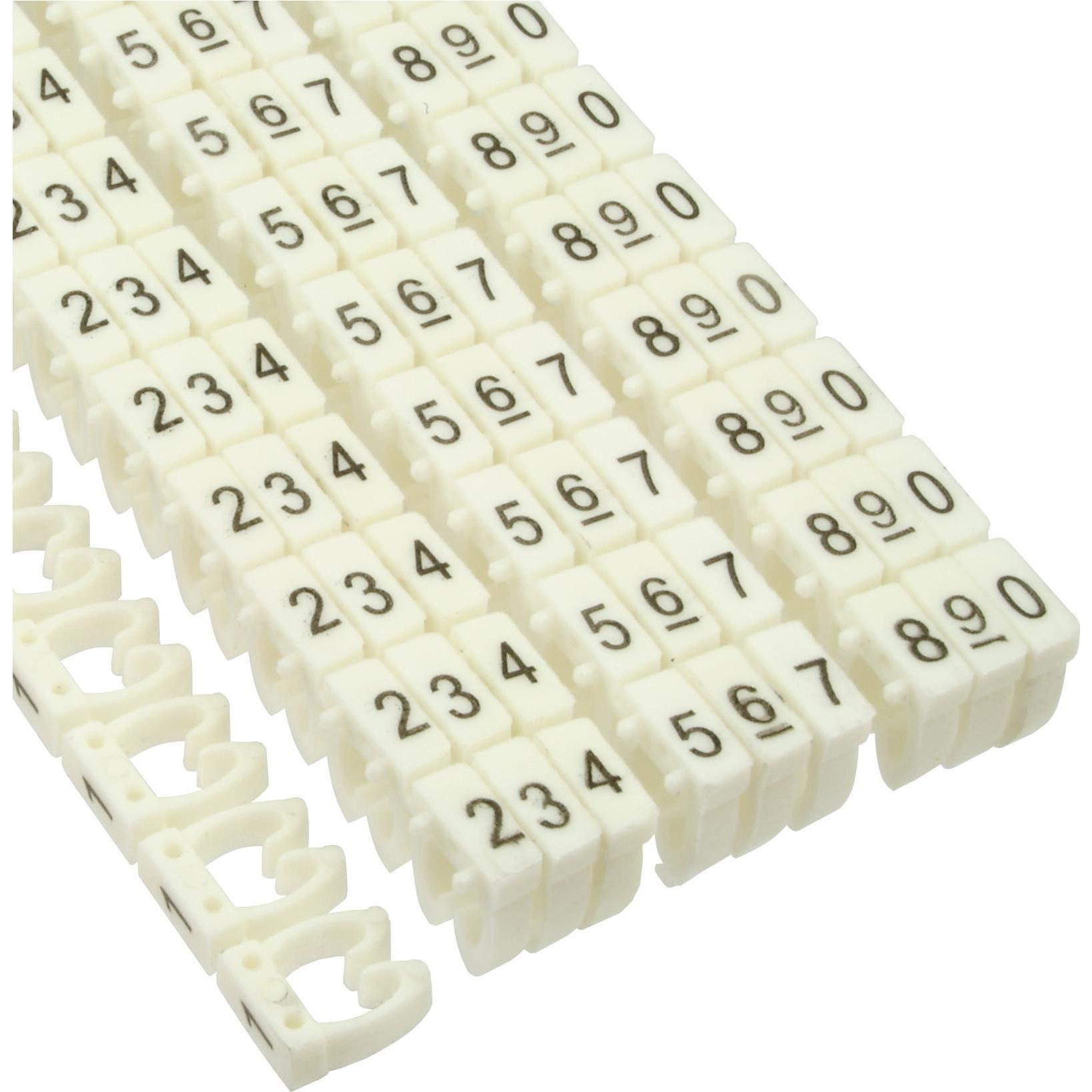 InLine, Kabelverbindung Zubehör, Kabelmarker-Set