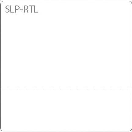 Seiko SLP-RTL Warenauszeichnungsetiketten, 2 Rollen à 560 Etiketten (42100641)