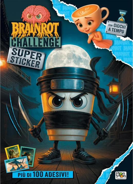 Produktbild Italian Brainrot - Brainrot Challenge! Sticker book