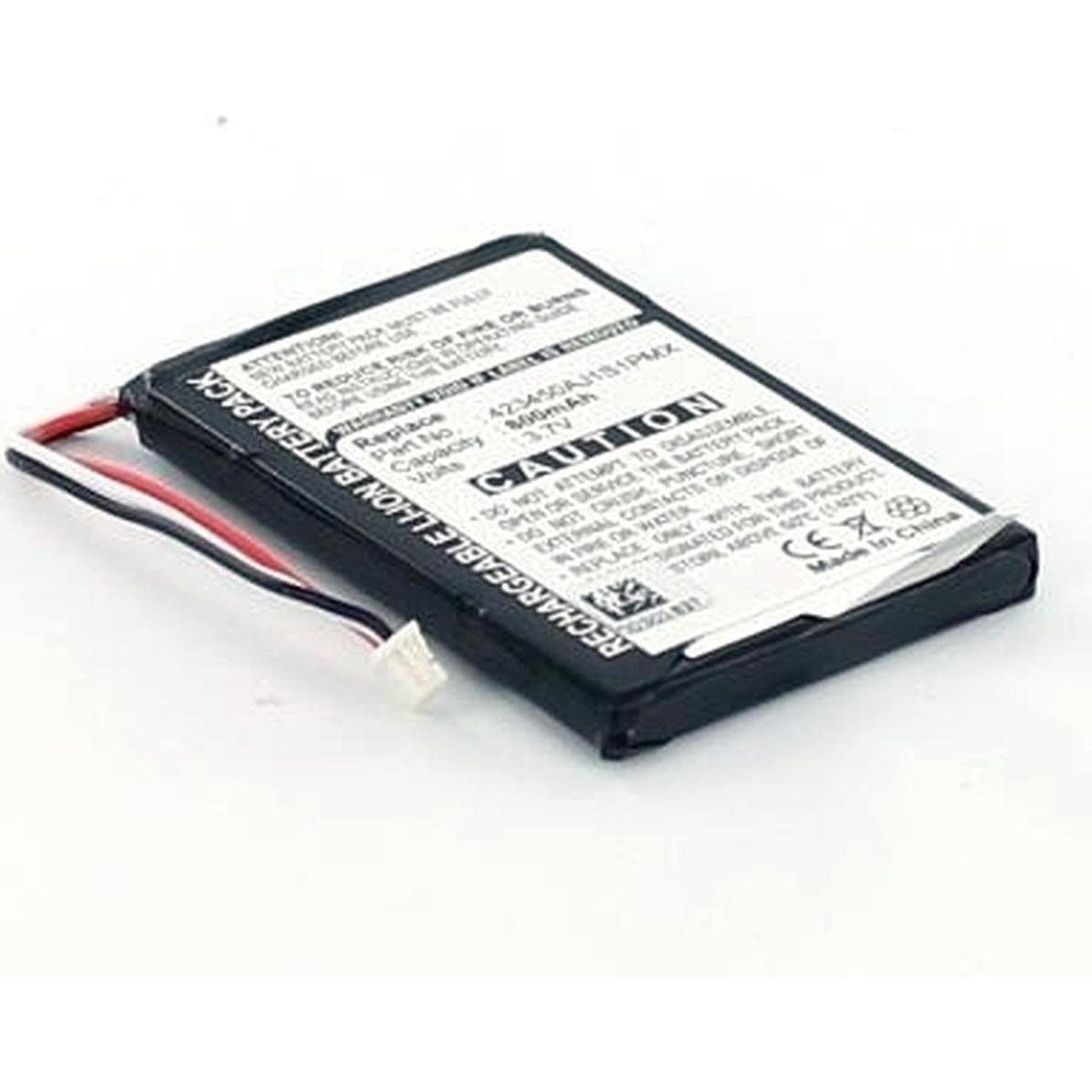 AGI, Fahrzeug Navigation Zubehör, 86784 - Akku - Schwarz - Lithium-Ion (Li-Ion) - 800 mAh - 3,7 V - 48 mm