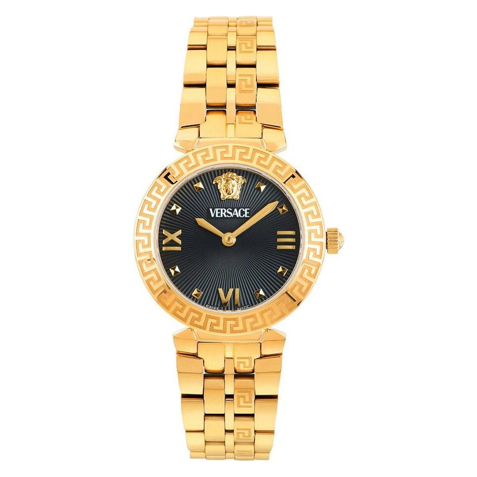 Versace, Armbanduhr, VEOCA0524, Gold, (Analoguhr, Swiss Made, 30 mm)