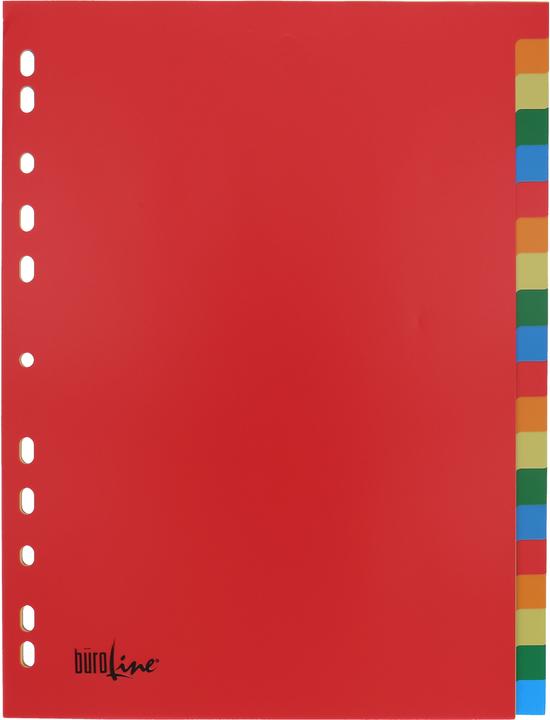 Produktbild BüroLine Register PP bunt A4