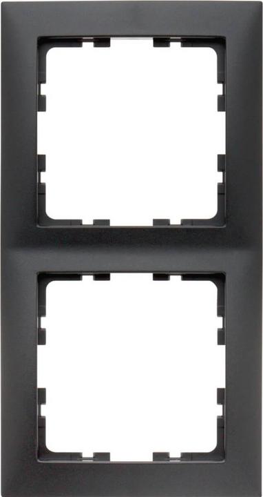 Produktbild Berker Ramme 2 modul S.1 antracit