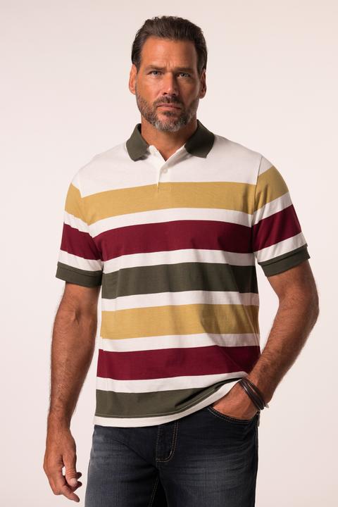 Actual product image JP1880 JP 1880 polo shirt, short sleeve, striped jersey, up to 8 XL (6XL)