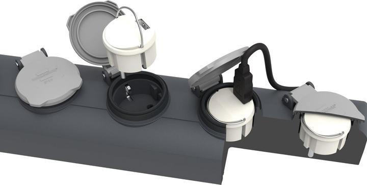 Actual product image Brennenstuhl USB socket adapter 2.4A white (12 W, 1 portion)