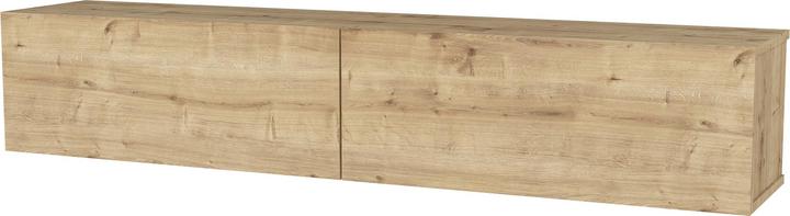 Produktbild En.Casa TV-Lowboard hängend Nolven 160x32x30 cm Eicheoptik (160 x 31.50 x 30 cm)