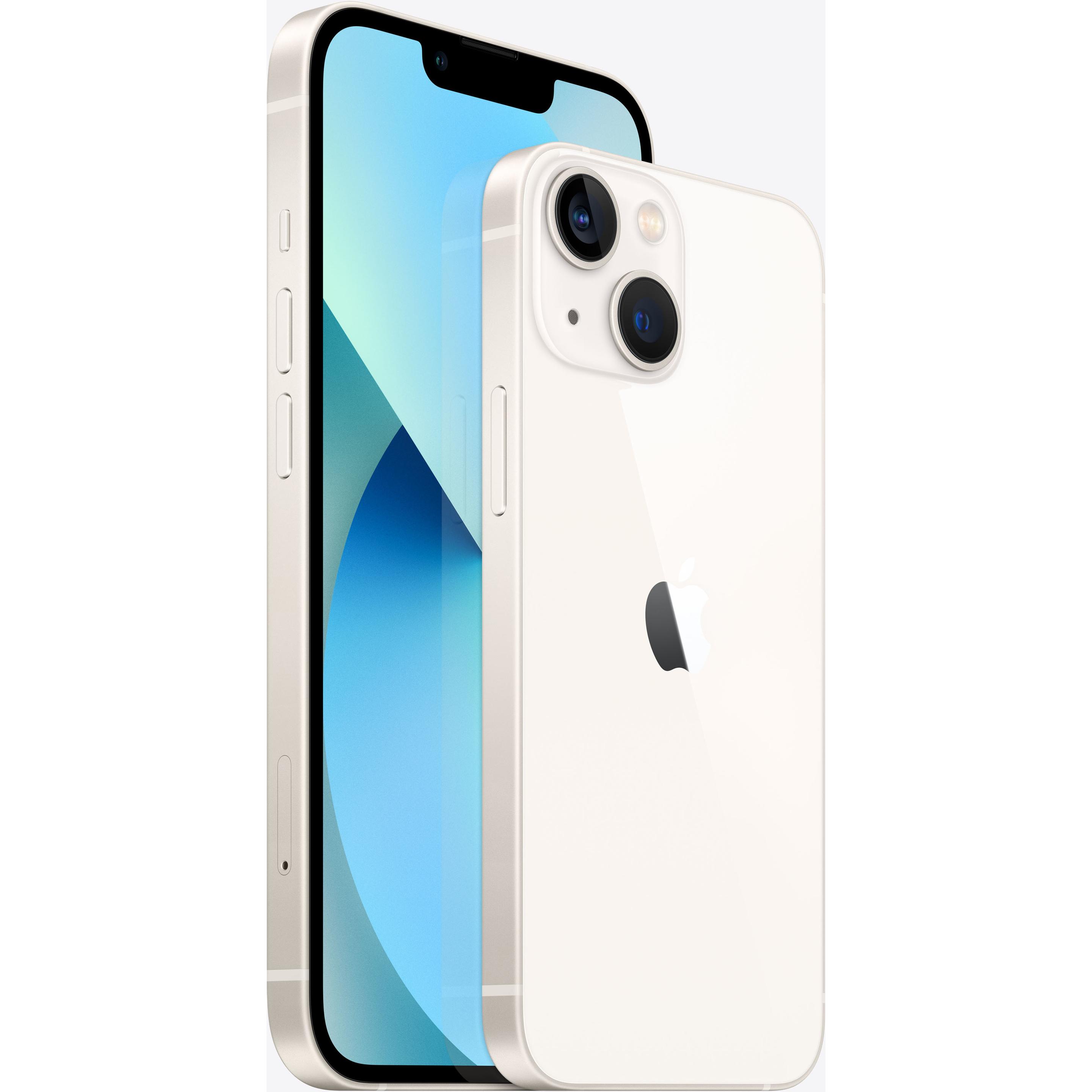Thumbnail - Apple iPhone 13 (128 GB, Polarstern, 6.10", SIM + eSIM, 12 Mpx, 5G), Smartphone, Weiss