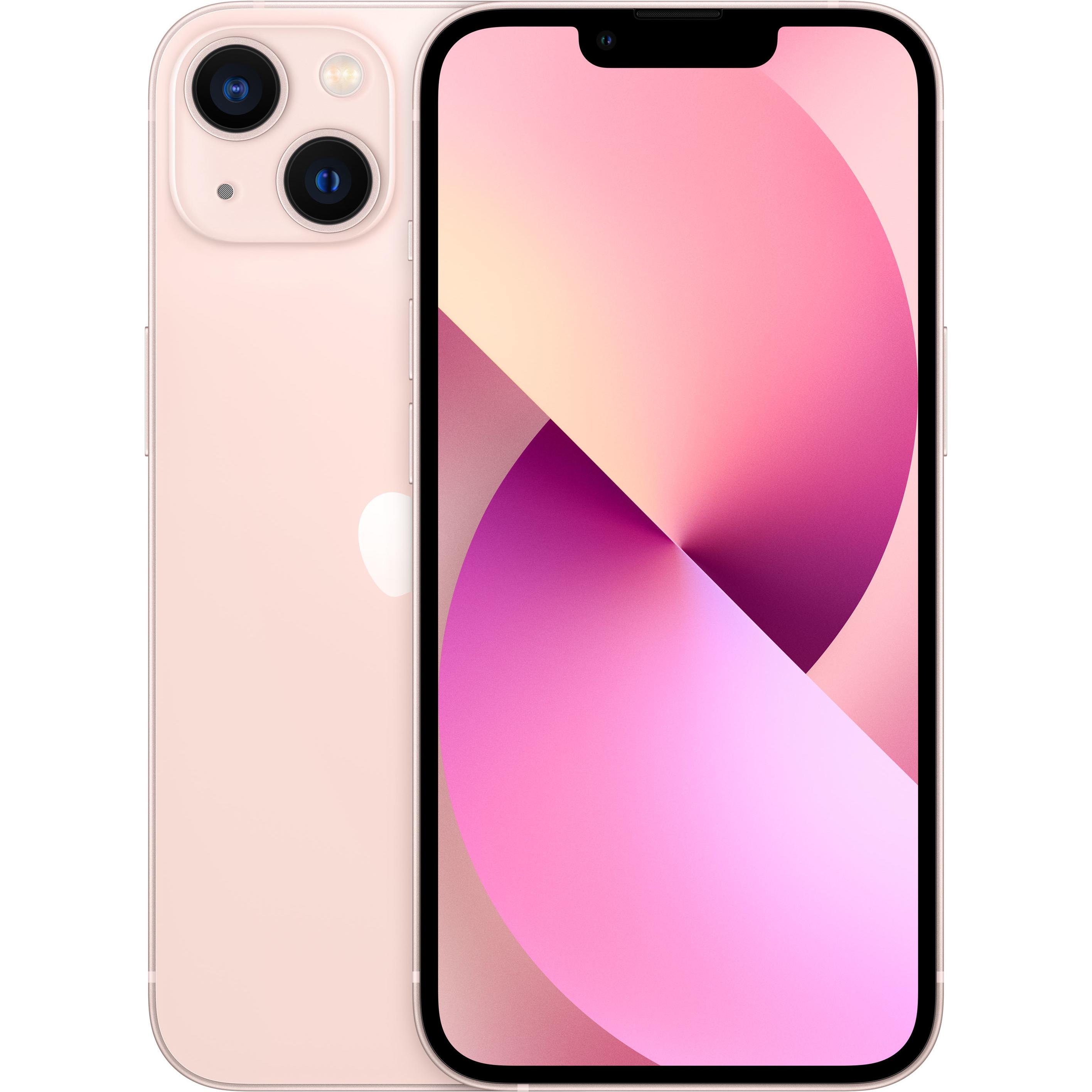 Apple iPhone 13 (256 GB, Pink, 6.10", SIM + eSIM, 5G), Smartphone, Pink
