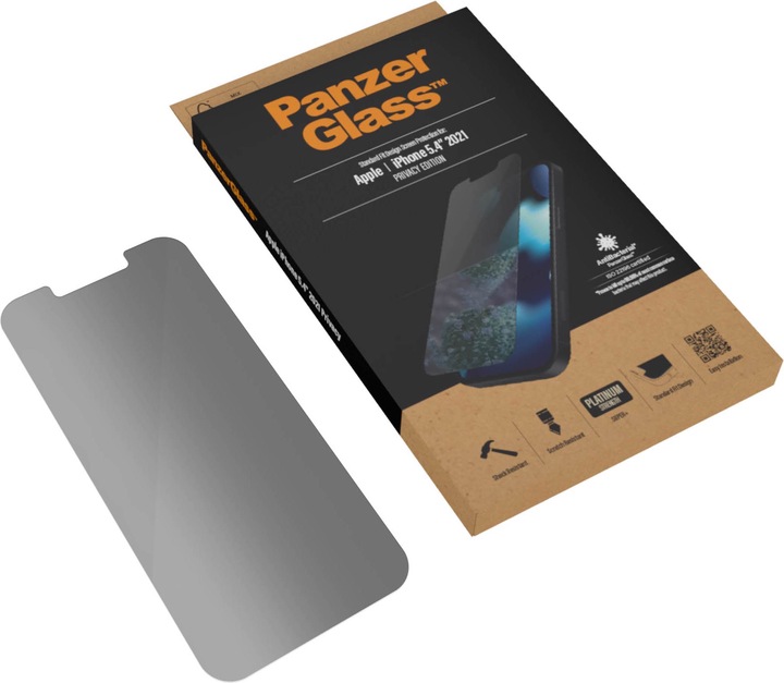 Actual product image PanzerGlass Privacy (1 Piece, Apple iPhone 13 mini)