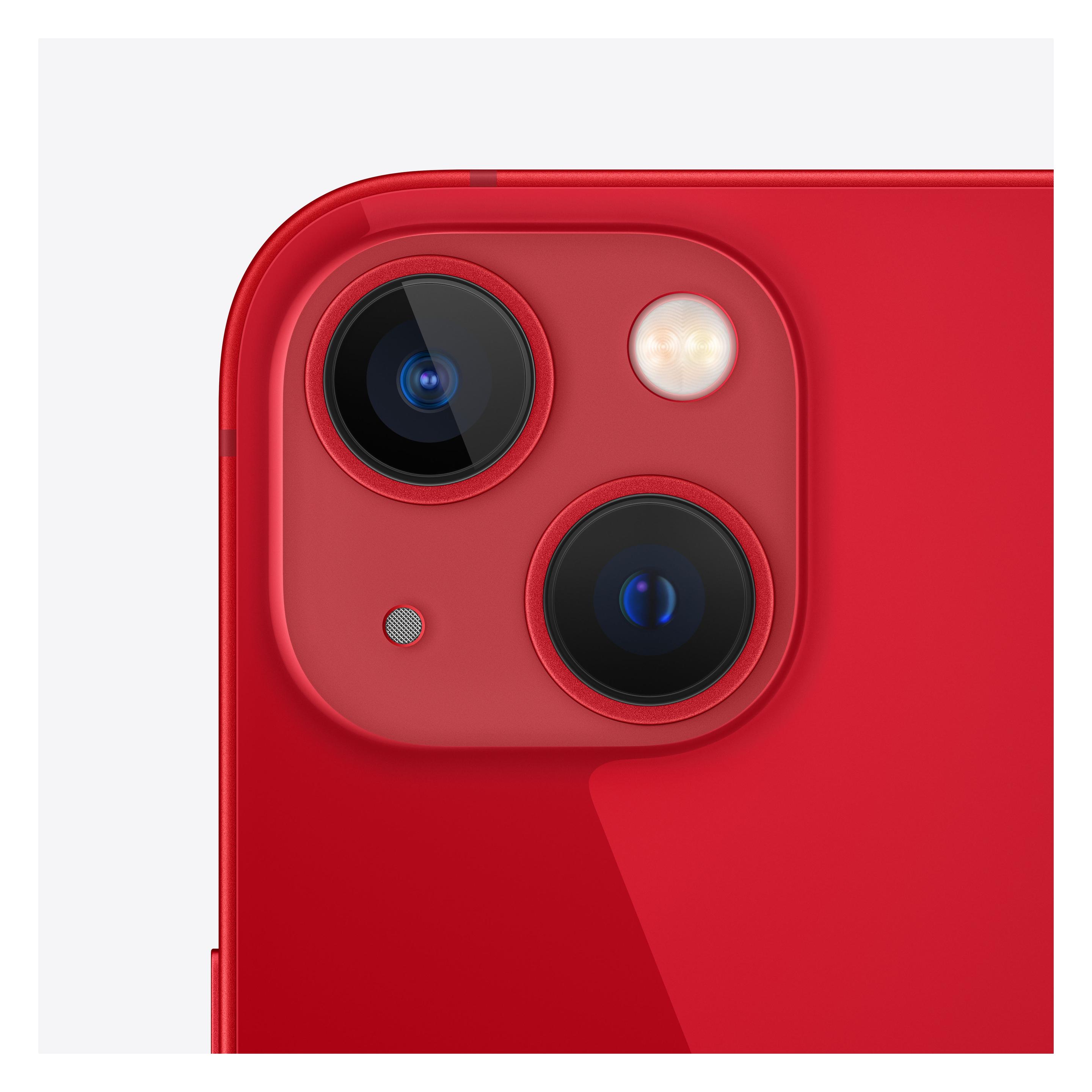 Apple iPhone 13 (256 GB, (PRODUCT)​RED, 6.10", SIM + eSIM, 5G), Smartphone, Rot