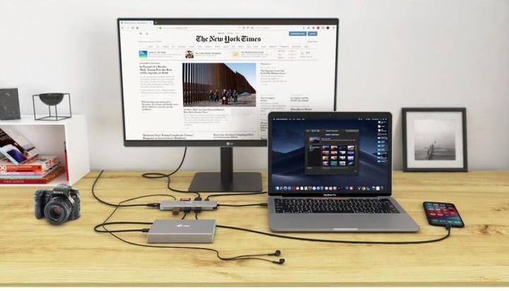 Produktbild i-tec NANO LAN DOCK + P/S 100W (USB-C, 5 Ports)