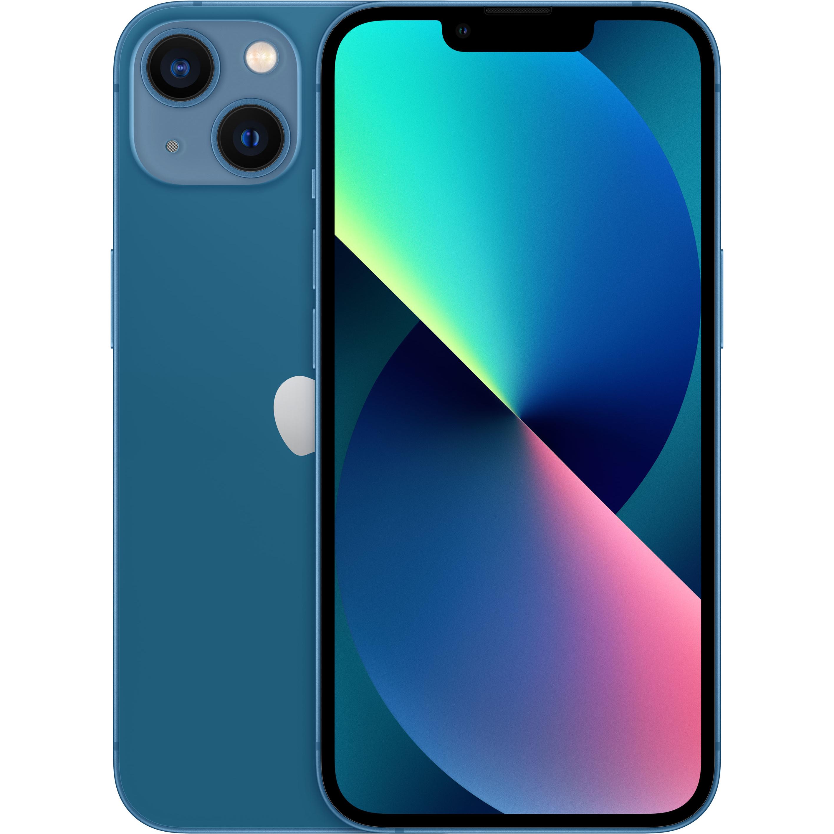 Apple iPhone 13 (256 GB, Blue, 6.10", SIM + eSIM, 12 Mpx, 5G), Smartphone, Blau