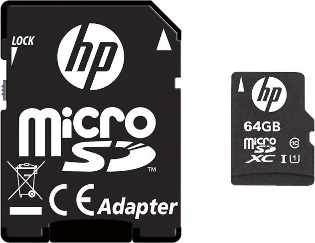 Image du produit PNY SDU64GBXC10HP-EF Carte mémoire 64 Go MicroSDXC Classe 10 UHS-I (64 Go, microSDXC, U1, UHS-I)