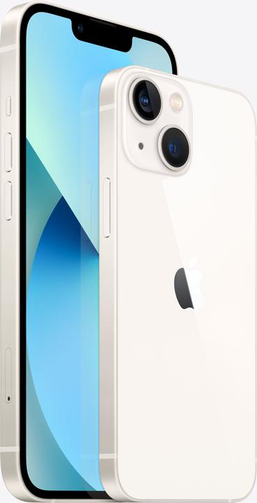 Actual product image Apple iPhone 13 (512 GB, Starlight, 6.10", SIM + eSIM, 12 Mpx, 5G)