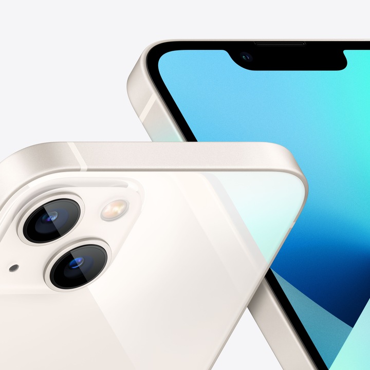Immagine prodotto Apple iPhone 13 (512 GB, Stellina, 6.10", SIM + eSIM, 12 Mpx, 5G)