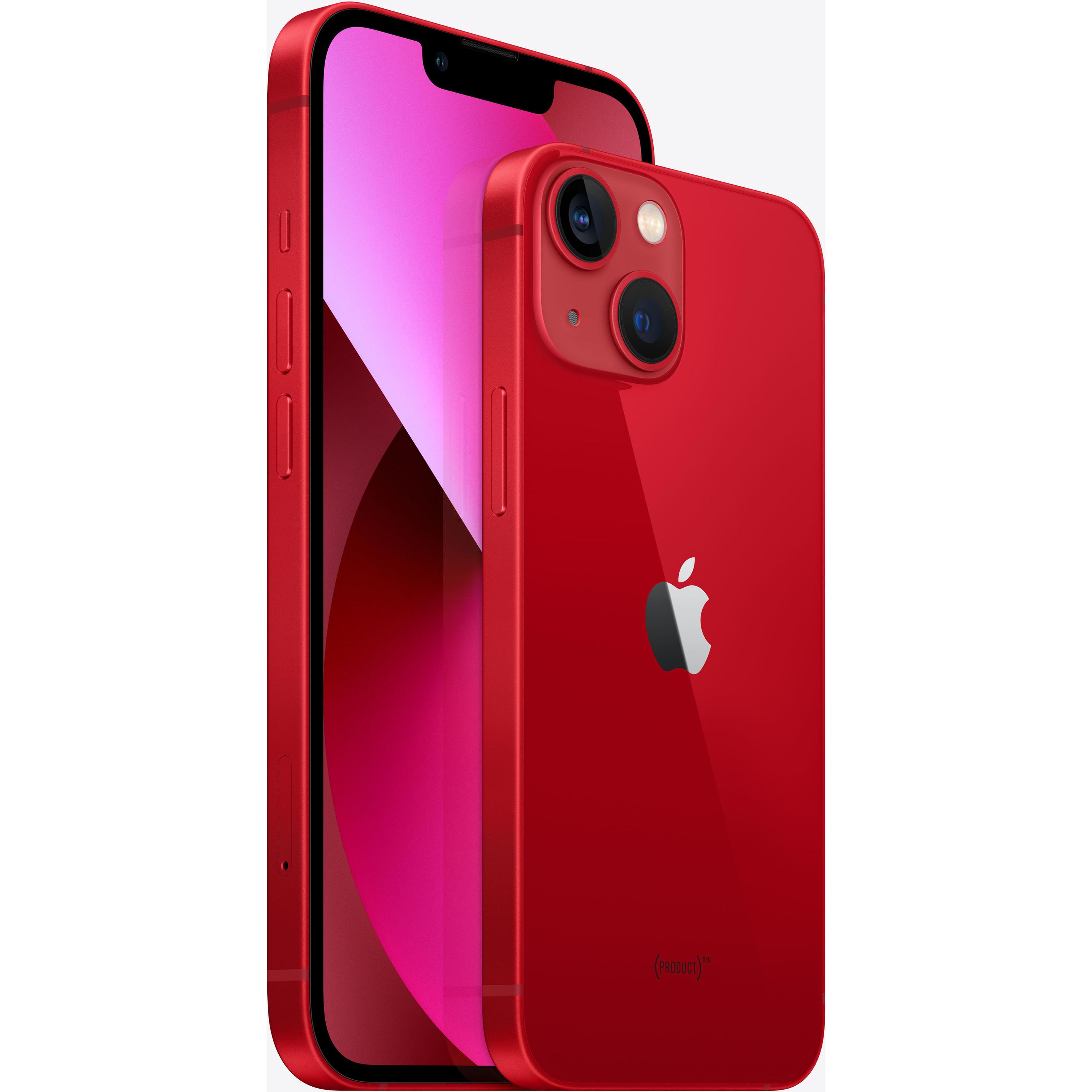 Thumbnail - Apple iPhone 13 (512 GB, (PRODUCT)RED, 6.10", SIM + eSIM, 12 Mpx, 5G), Smartphone, Rot