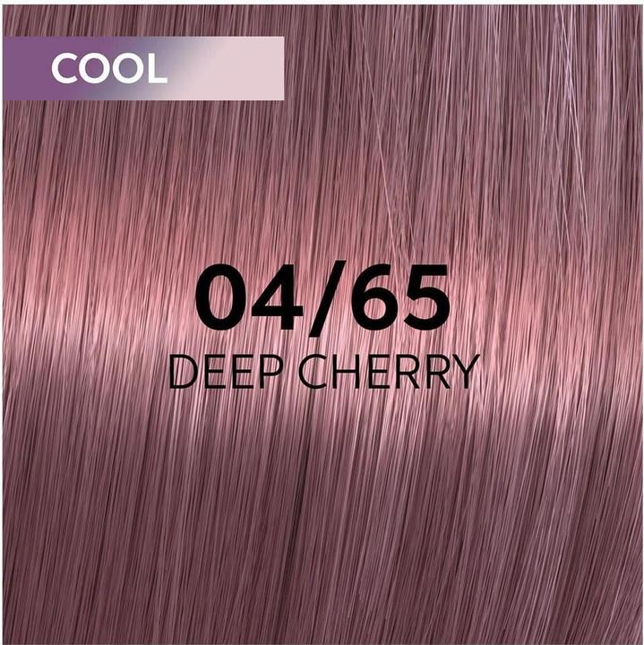 Actual product image Wella Shinefinity (04/65 - Deep Cherry)