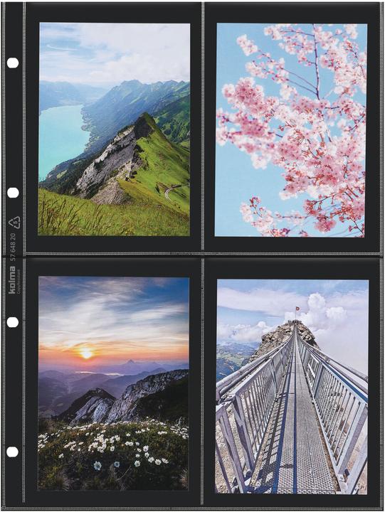 Immagine prodotto Kolma Borse per libri da puntamento CopyResistant Lisse Strong (A4, 10 x)