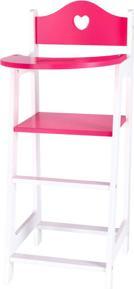 Produktbild My Beautiful Dollsroom Dolls Room Möbel Hochstuhl Weiss 22x27x53Cm