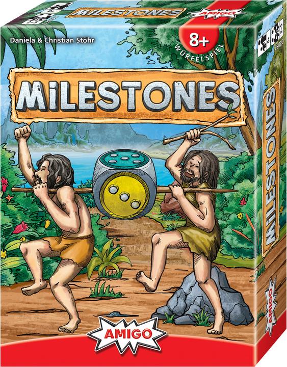 Amigo Milestones, d from 8 years, 2-5 players, cooperative dice game (German, 2 - 5 Players)
