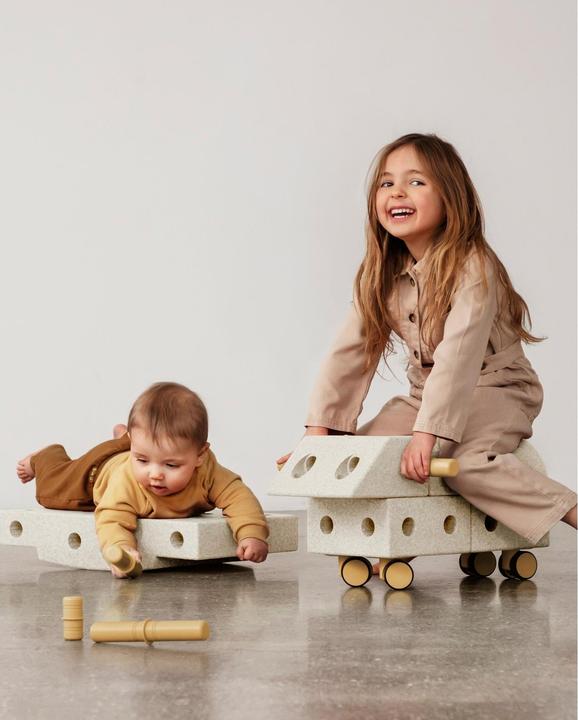 Produktbild Modu Explorer-Set - Bauset Balance-Spielzeug, Rutscher, Wippe