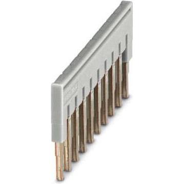 Phoenix Contact Grigio Ponticello Fbs 10-4 Gy Fbs 10-4 Gy Contenuto: 10 Pezzi., Cavo + Spina Elettrica,