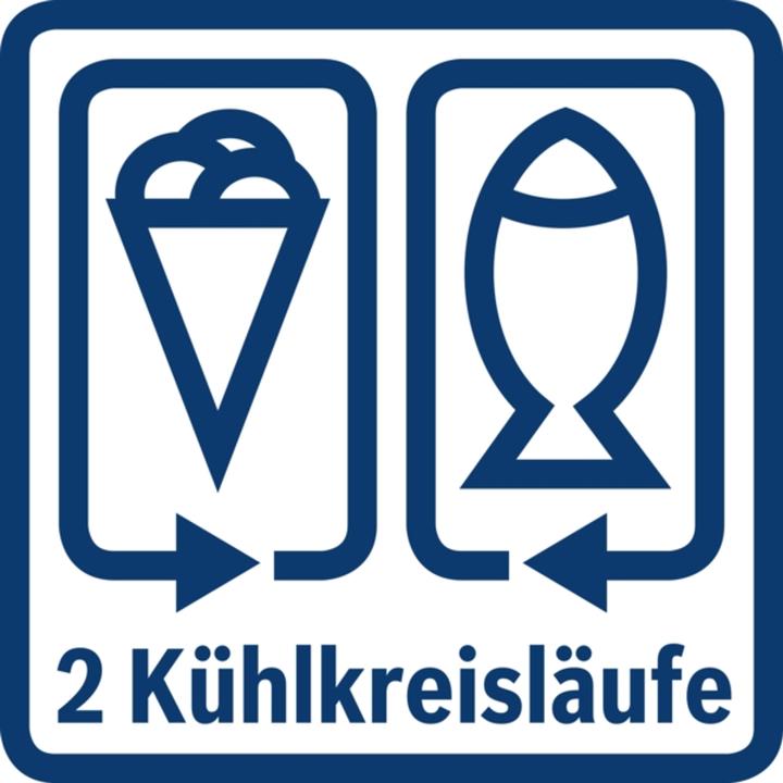 Produktbild Bosch Hausgeräte KIF51AFE0 (220 l)